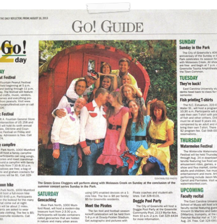 2011 Sunday in the Park Promo Article